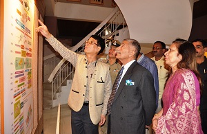 The Governor of Arunachal Pradesh Brig. (Dr.) B.D. Mishra (Retd.) and the First Lady of the State Smt Neelam Mishra visit State Museum  Itanagar on 16th November 2017.